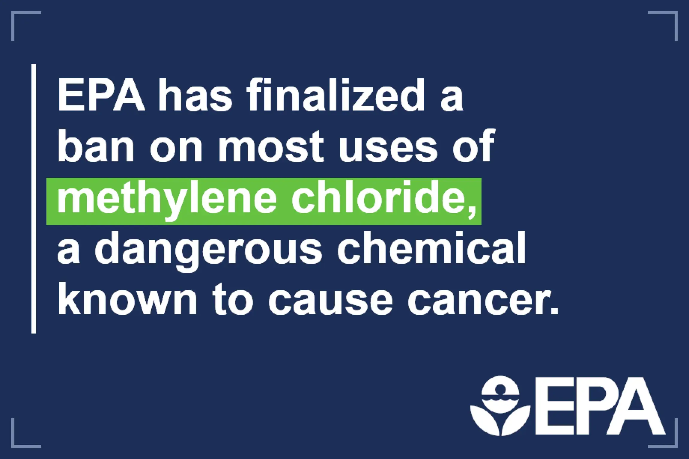 Spectrum Technologies EPA ban methylene chloride
